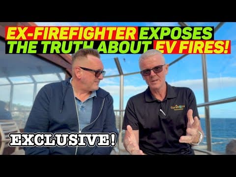 Ex Firefighter Exposes The Truth About Electric Car Fires! - You May Not Like What He Has To Say!