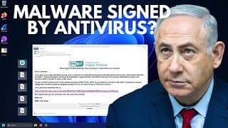 This Malware Looks Like It Is Signed By An Antivirus