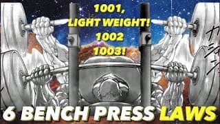 6 Laws To Bench 3 Plates In Under A Year (my Younger Brother Did This)