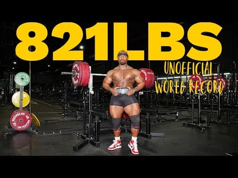 93kg Unofficial World Record Squat | Sheffy Prep Ep. 8