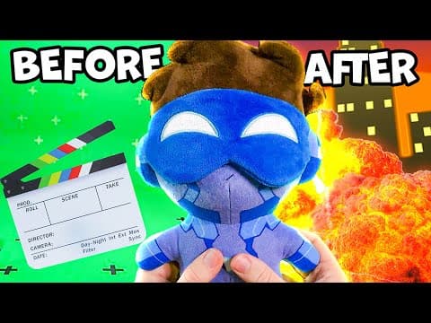 Turning My Childhood Superhero Into Toy Commercial!