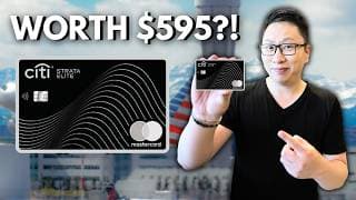 New Citi Strata Elite Card: Worth $595?!