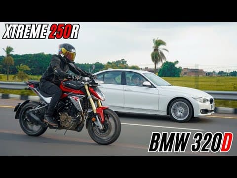 Xtreme 250r Vs Bmw 320d Race | 1st Time On Youtube🔥