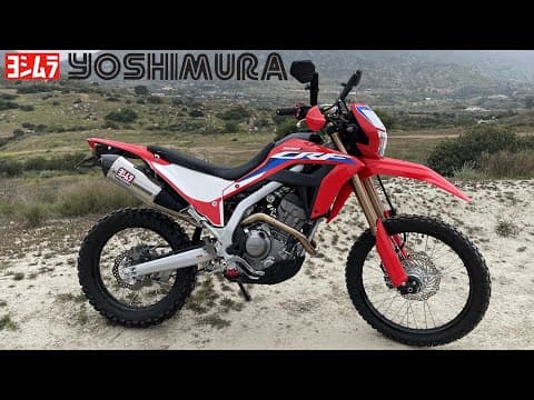 Full Yoshimura Exhaust Ride Test | Honda Crf 300l