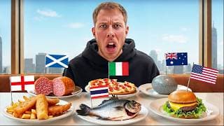 I Tested Every Countries National Dish!