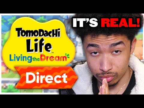 Tomodachi Life: Living The Dream Direct Is Soon!!!
