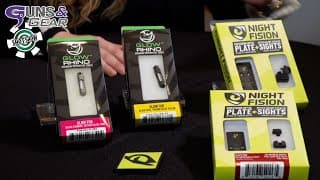 Night Fision Premium Optic Plate + Sight Sets | Shot Show 2026