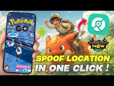 🤯Pokemon Go Location Spoofer Android with Joystick 2026 | PoGoskill Review 💯