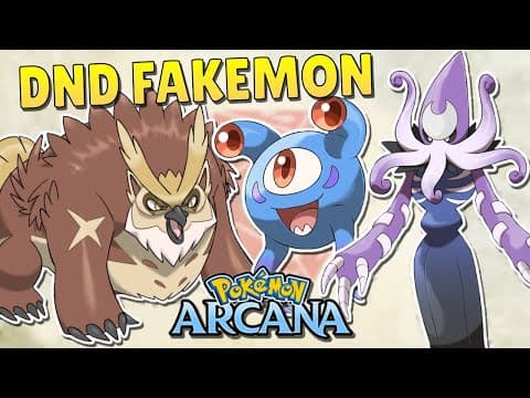 More Dungeons And Dragons Pokemon - Dnd Region Fakemon