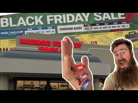 Harbor Freight Black Friday Deals 2025