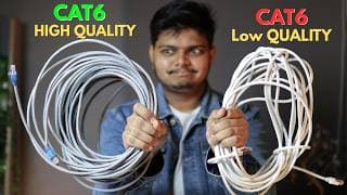 Wi-fi Feels Faster Than Lan - Real Reason | Best Cat6 Cable In India?
