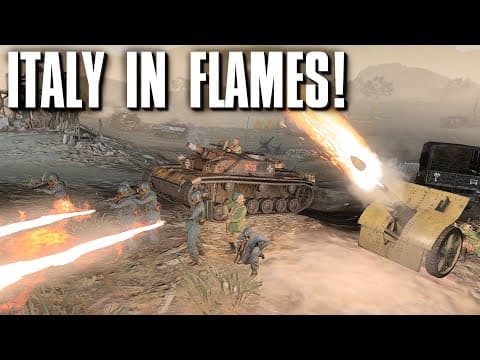 Italy In Flames - Epic 3v3 - Company Of Heroes 3