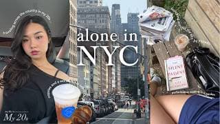 Alone In New York City 🍎🚕 | Café Hopping, A Glorious Shoe Hunt & Brand Events With New Friends!