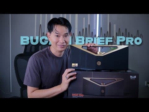 Bugani Brief Pro បាសដែលសង្ហាជាងគេ ដែលខ្ញុំធ្លាប់ជួប
