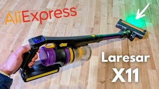 Laresar X11 Vacuum Cleaner - Full Review ,test & Using It