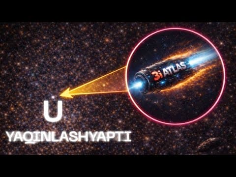 Sirli 3i/atlas - O'zga Sayyoraliklar Kemasimi? [texnoplov]
