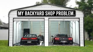 Garage Project Update! + More Ferrari Parts!