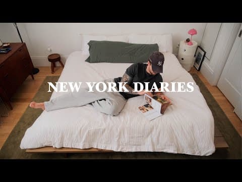 Homebody living in NYC | Apartment updates & Wedding suit shopping!