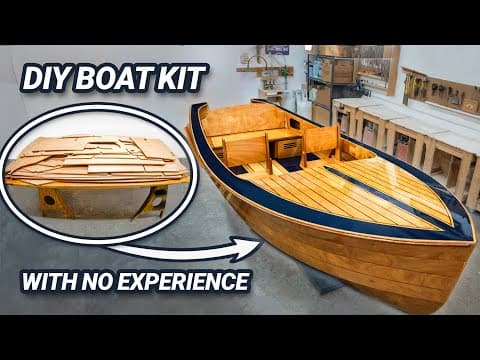 How To Build A Small Wooden Boat From Scratch (with @chesapeakelightcraftboats)
