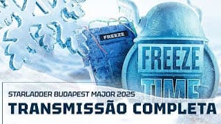 Freeze Time | Major Starladder Budapest 2025 - Semifinais | !socio - Siga @gaules