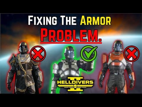 Fixing Armor Passives In Helldivers 2