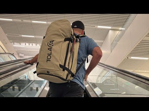 Tolaccea Travel Laptop Backpack Review 2025 | Best Adventure & Business Carry On Bag