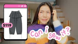 Sewing Cute Designer Sweatpants Bc All Of Mine Are Basic Af | Sew With Me