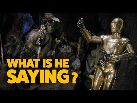 C-3po’s Ewok Speech Decoded!