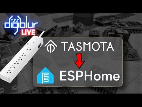Live Conversions Of Tasmota To Esphome + Special Guest Heffneil