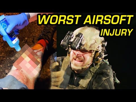 Worst Airsoft Injury