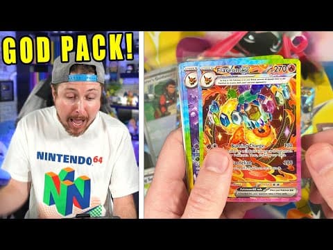 I Pulled A God Pack Of Pokemon Cards!