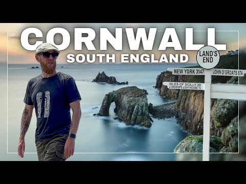 Hiking To Land’s End 🥾🇬🇧 | Epic Coastal Walk In South England