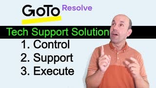 Training Tutorial For Goto Resolve Tech Support Ticketing And Remote Tools.