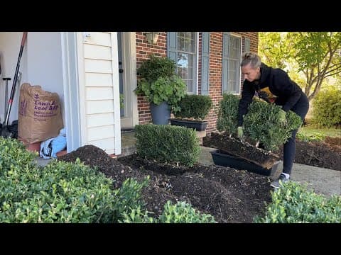 Extreme Garden Renovation! Transforming My Parents Landscaping In Two Days!