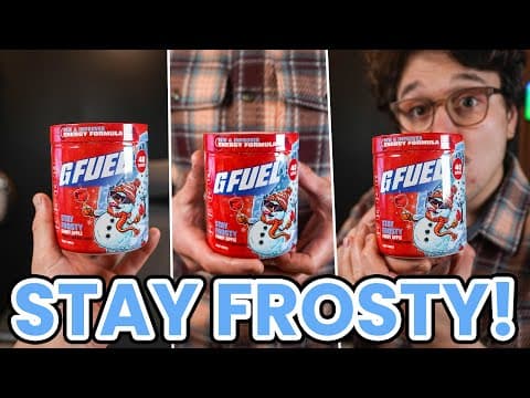 Gfuel Stay Frosty Candy Apple Taste Test!