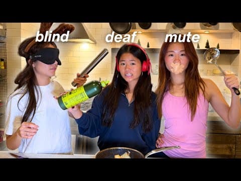 Blind, Deaf, Mute Challenge *holiday Edition*