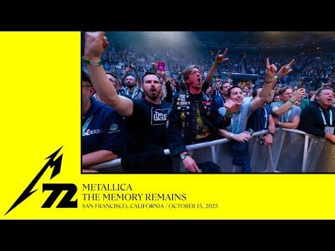 Metallica: The Memory Remains (san Francisco, Ca - October 15, 2025)
