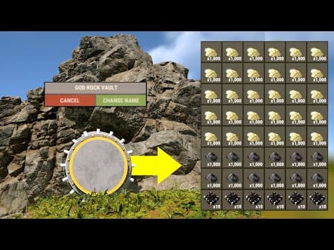 This God Rock Vault Raid Paid Off Huge