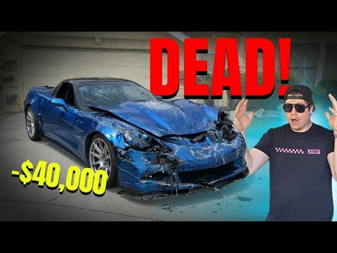 My Wrecked Zr1 Is Back And Better Than Ever!!!