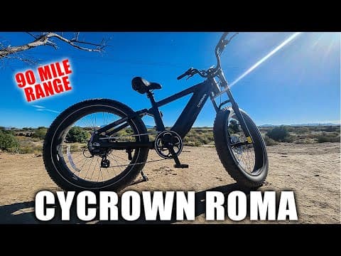 Cycrown Roma All Terrain E-bike Review
