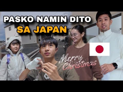 Christmas Day Namin Dito Sa Japan | Filipino Japanese Family