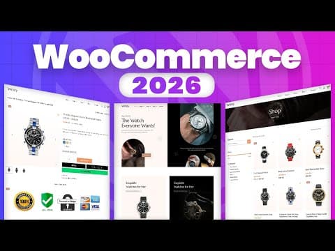 How To Create A Free Ecommerce Website With Wordpress ~ Online Store ~ Woocommerce 2026