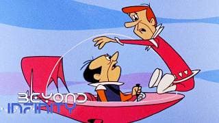 The Jetsons | George Gets Hit By A Car! | Beyond Infinity