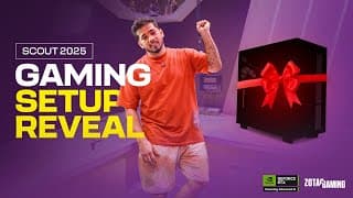 Scout 2025 Gaming Setup Reveal!!! | #rtxon #zotac #zotacgaming #nvidiareflex #latencymatters