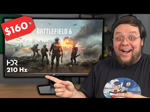 Forget Those $1,000 Gaming Monitors... Get This $160 One!
