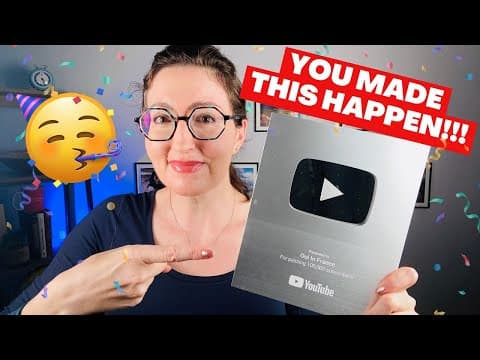 We Did It!! Silver Play Button + 100k Q&a