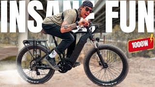 Best Cargo Electric Mountain Bike: Mod Black Review | Speed, Terrain & Hill Tests!