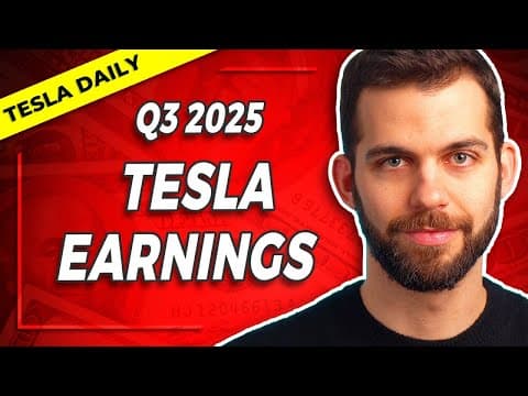 Live: Tesla Q3 Earnings Report Coverage & Analysis (q3-25)