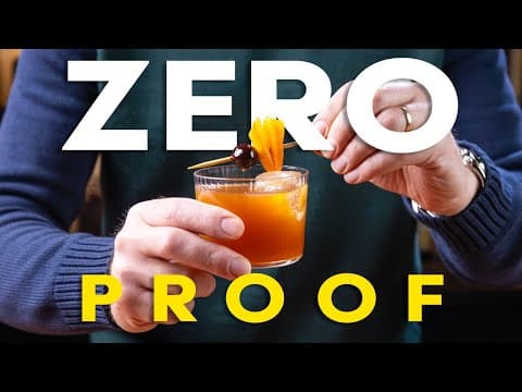 Easy Zero-proof Old Fashioned (all Homemade, No Na Spirits!)