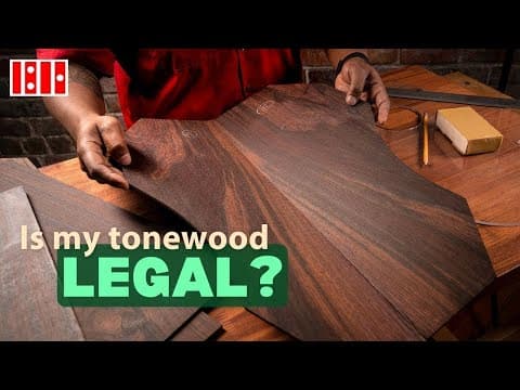What Guitarists Must Know About Wood Regulations